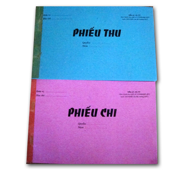Phiếu thu - chi